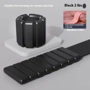 Velcro Silicone Weight-bearing Bracelet – Adjustable Fitness Wrist & Ankle Weights for Men & Women